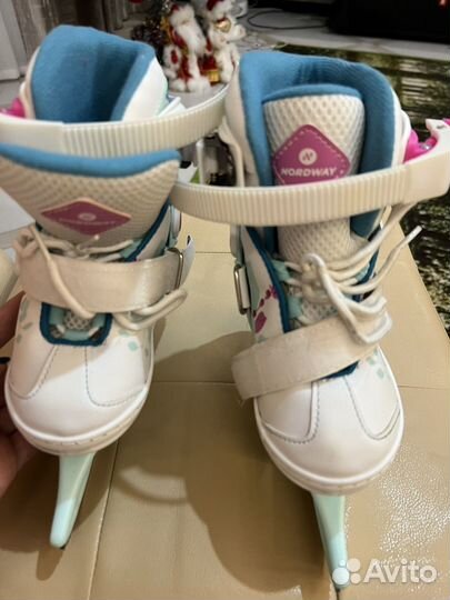 Коньки детские раздвижные 26 31