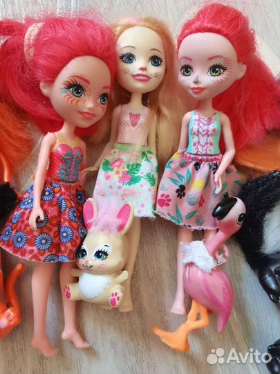 Куклы энчантималс с питомцами