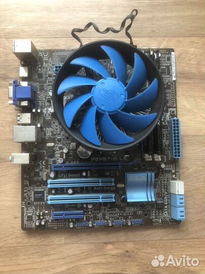 Материнская плата с процессором i7