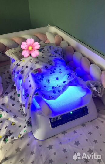 Лампа от желтушки и билитест