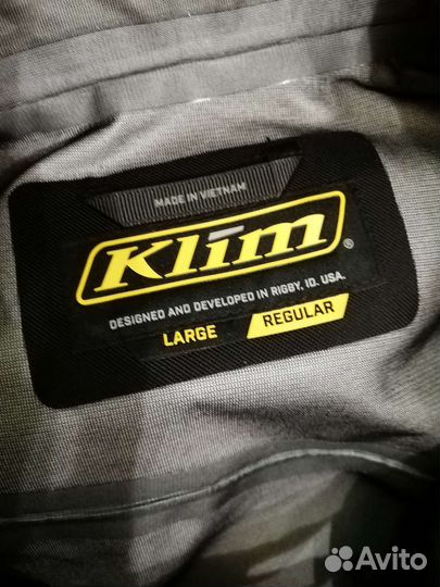 L p-p Комбинезон klim lochsa Asphalt Hi-Vis