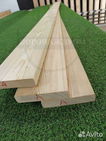 Палубная доска ровная из лиственницы