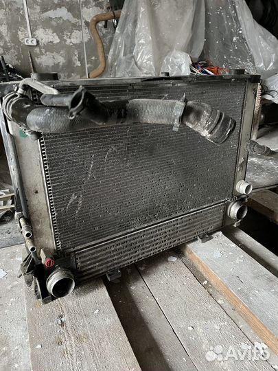 Кассета радиаторов в сбор bmw e60 дизель n47