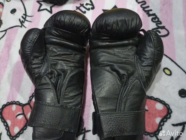 Боксерские перчатки 10 oz green hill abid