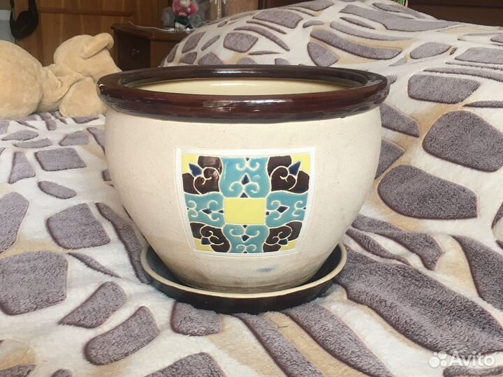 Горшок керамический