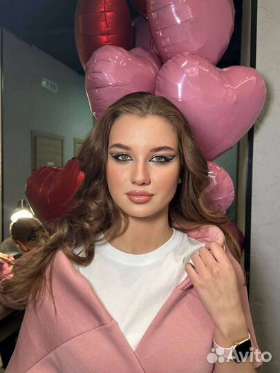 Полный образ: укладка + макияж