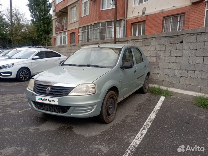 Renault Logan 1.6 МТ, 2007, битый, 140 000 км