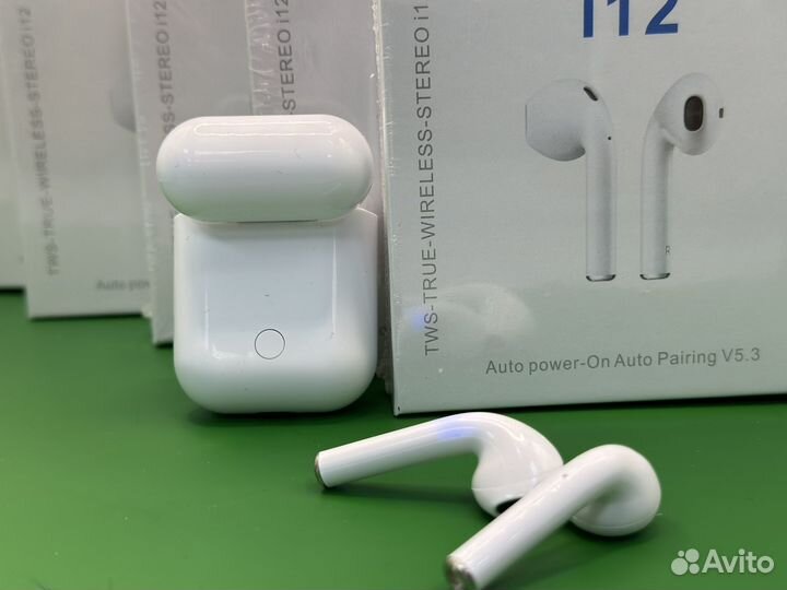 I 12 беспроводные наушники i 12 оптом