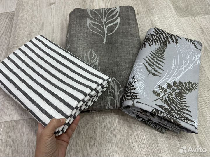 Ткань хлопок(лён), натуральный