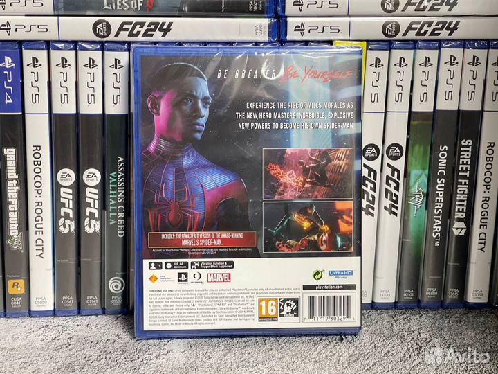 PS5 Spider Man Miles Morales ppsa-01461 (Русская о