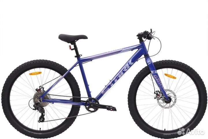 Велосипед Stark'24 Tank 27.2 D+ насыщенный синий м