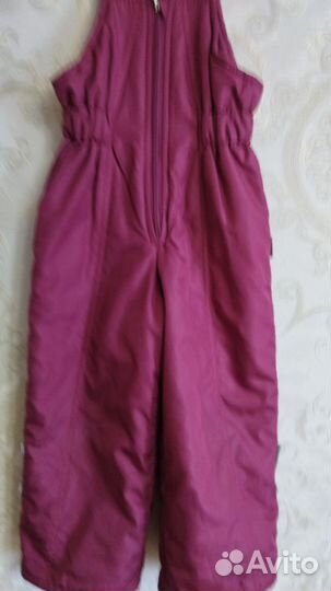 Демисезонный полукомбинезон для девочки