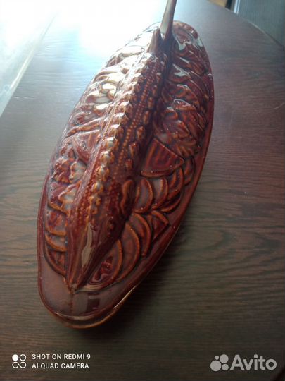 Глиняный горшок для запекания рыбы