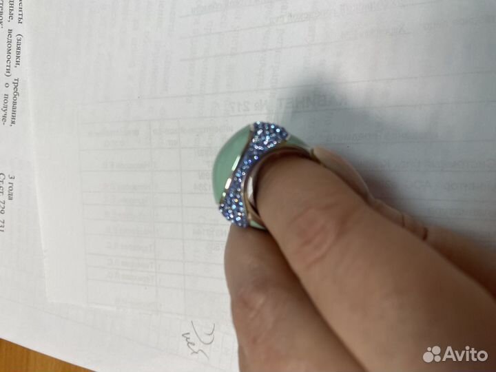 Серебряное кольцо