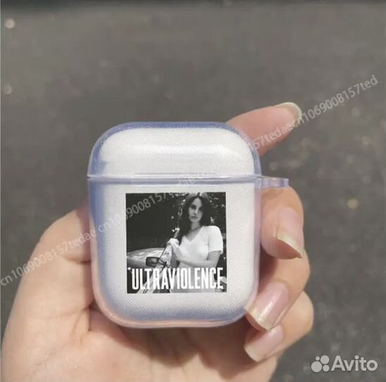 Чехол для беспроводных наушников AirPods 1, 2