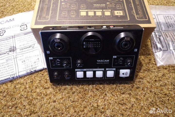 Аудиоинтерфейс Tascam US-42B MiNiStudio Creator