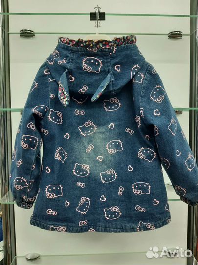 Ветровка джинсовая для девочки