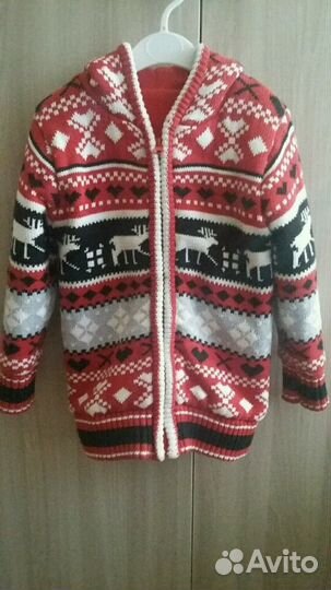 Утепленная кофта