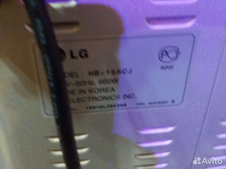 Хлебопечь LG модель HB-155CJ Русский Повар хор.сос