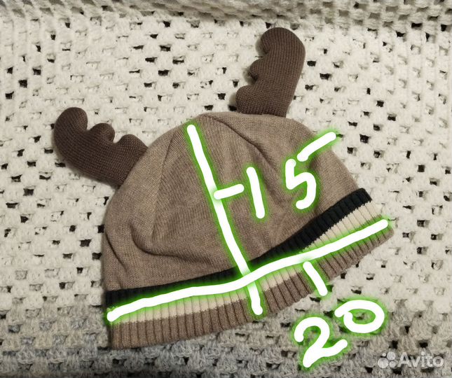 Новая шапка для мальчика 6-12 месяцев Gymboree