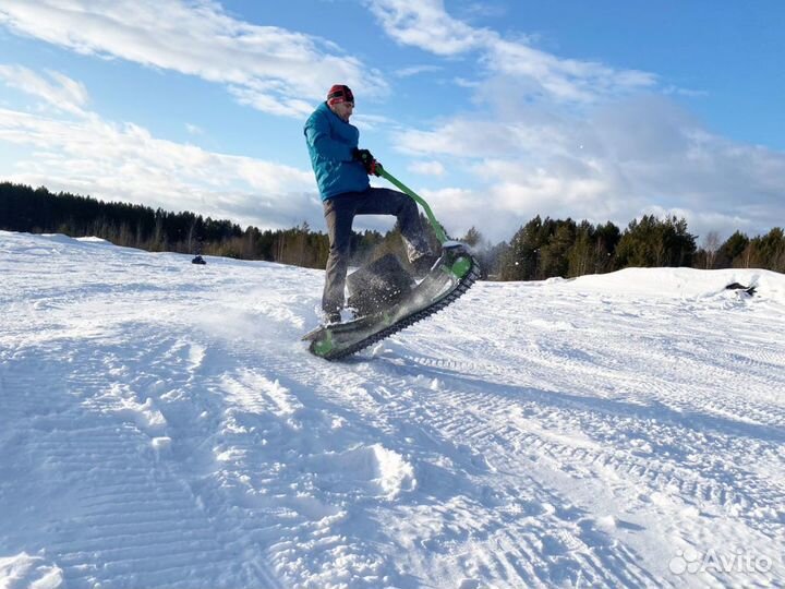 Мотосноуборд для гонок