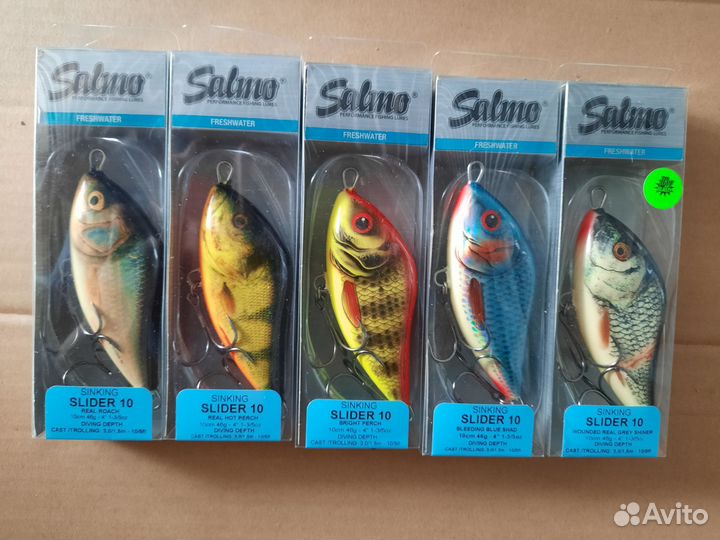 Воблеры Salmo Slider 10 S