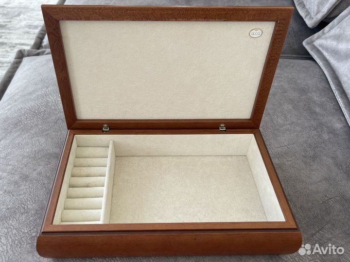 Шкатулка для украшений дерево серебро