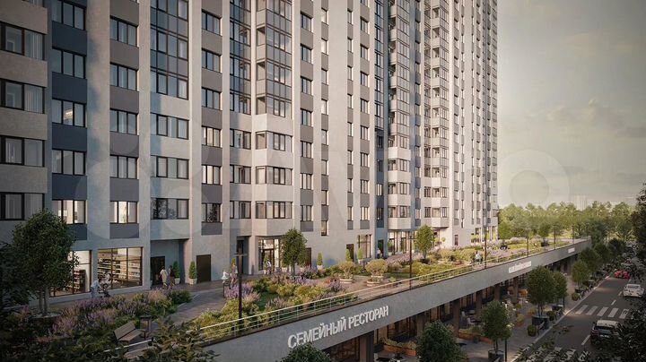 2-к. квартира, 67,5 м², 9/25 эт.