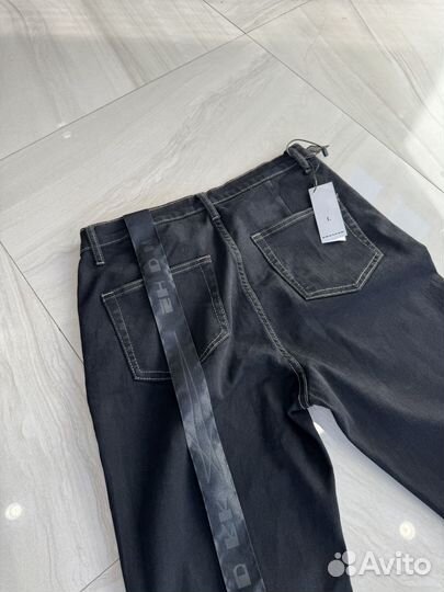 Джинсы клеш rick owens bolan bootcut