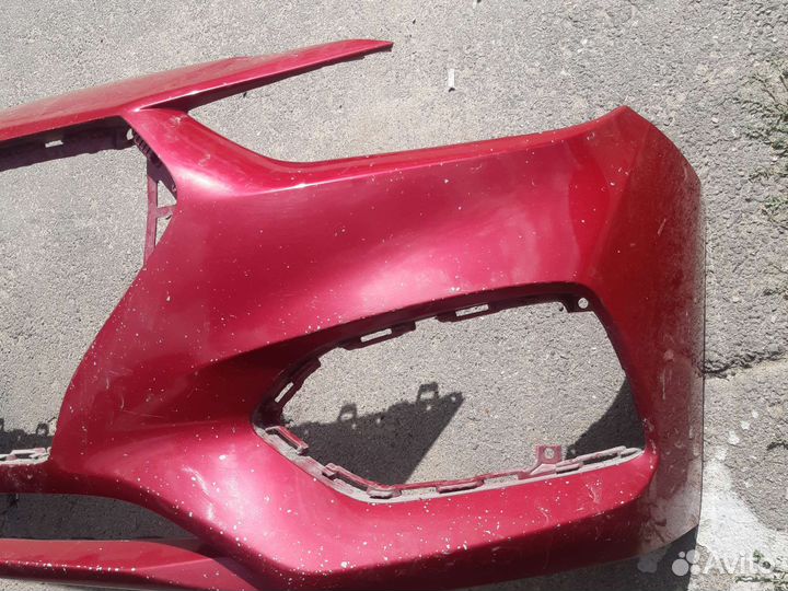 Бампер передний хендай солярис 2