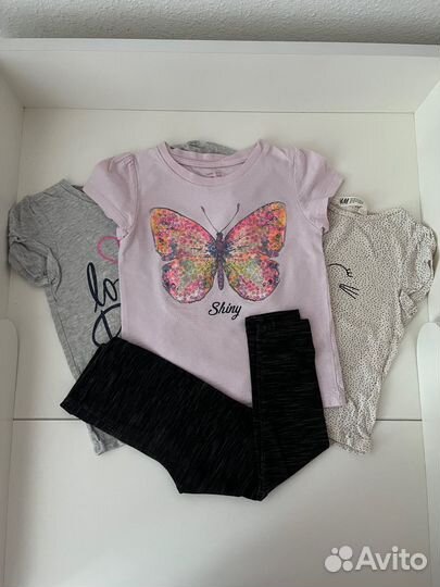 Вещи пакетом для девочки 98-104