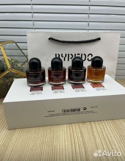 Byredo набор 4*30 мл