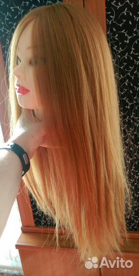 Учебная голова - манекен для причесок+штатив новый