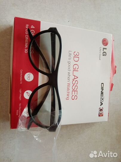 3d очки LG. 4шт