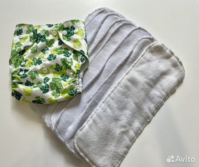 Многоразовый подгузник с вкладышами