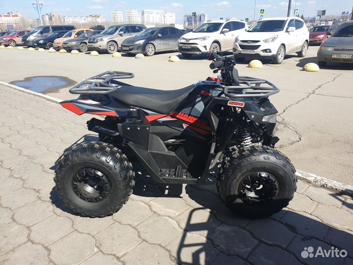 Детский квадроцикл Mikilon Hammer 125 с графикой
