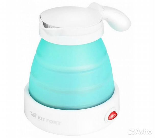 Чайник складной дорожный Kitfort KT-667-2 голубой