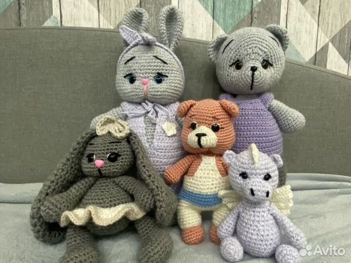 Вязаные игрушки