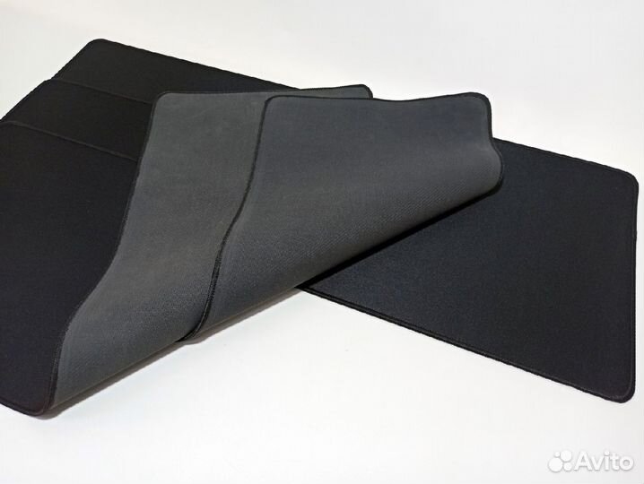 Коврик для мыши большой игровой черный