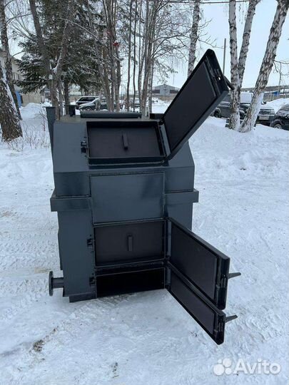 Твердотопливный котел горение 4-5 дней