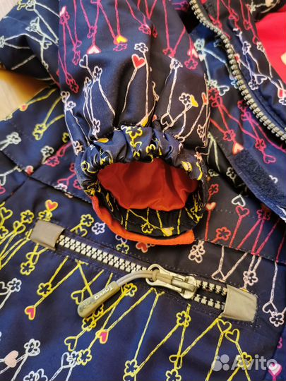 Куртка для девочки демисезонная 116-122