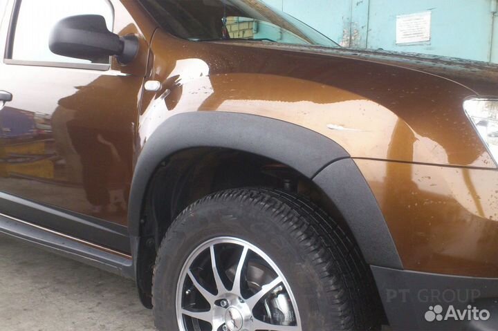 Расширители арок (ABS) Renault duster