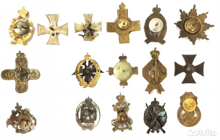 Полковые знаки Русской Императорской Армии, копии