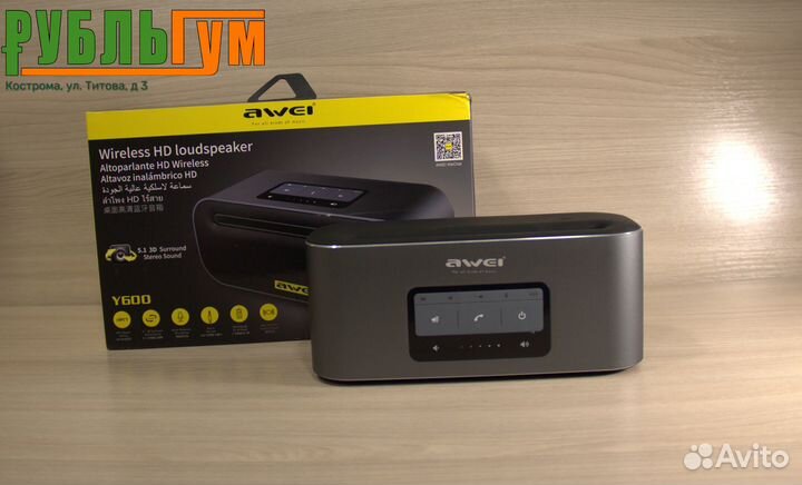 Колонка портативная Awei Y600