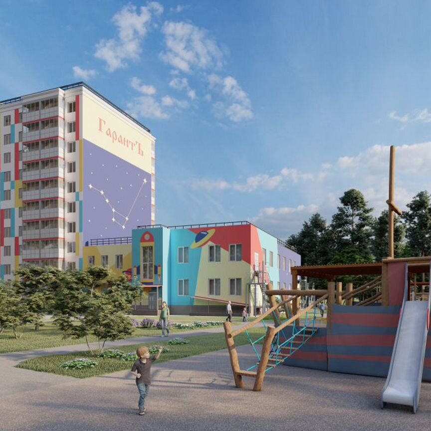 2-к. квартира, 67,1 м², 1/10 эт.