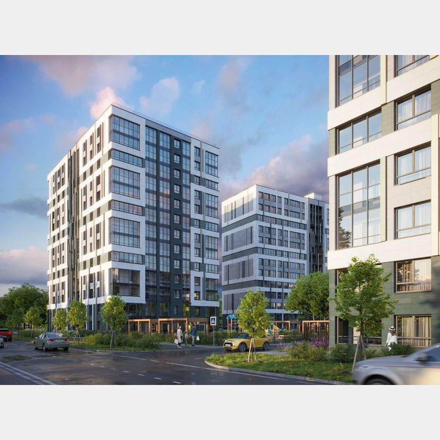 1-к. квартира, 35,8 м², 1/13 эт.