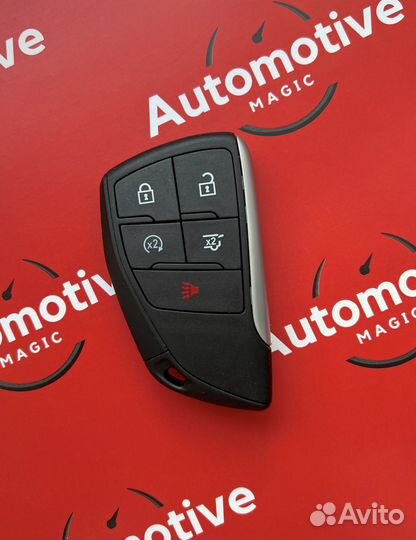 Ключ Chevrolet Silverado, Tahoe, Suburban+привязка