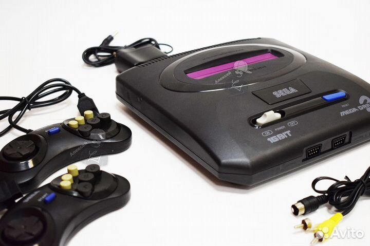 Sega Mega Drive 2 + 75 игр