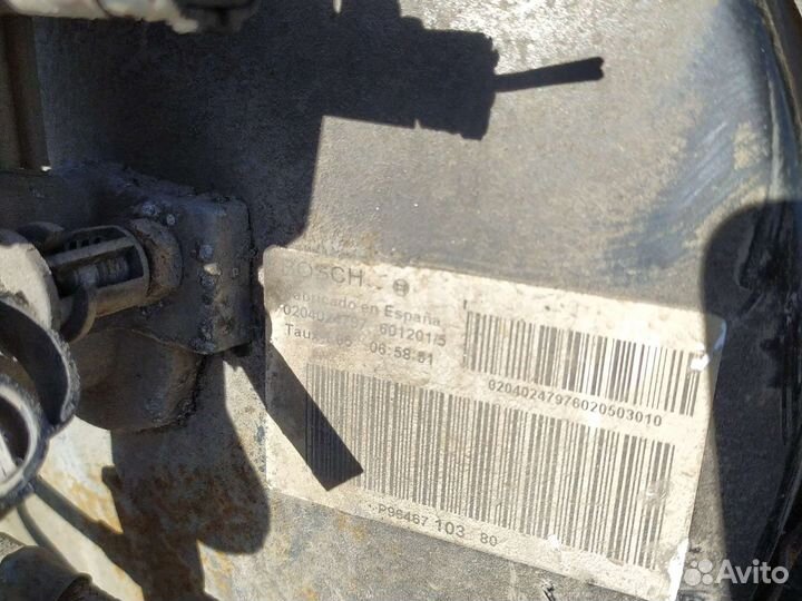 Вакуумный усилитель тормозов citroen c5