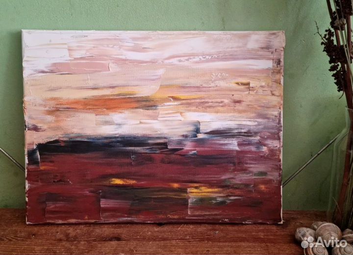 Картина маслом на холсте абстракция